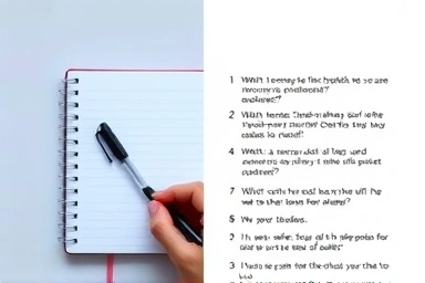 Handwritten notes transforming into AI-generated summaries.