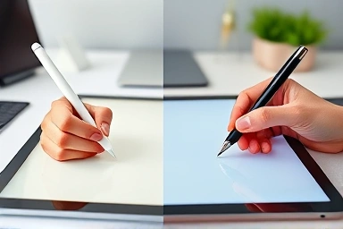 iPad vs Galaxy Tab writing experience comparison