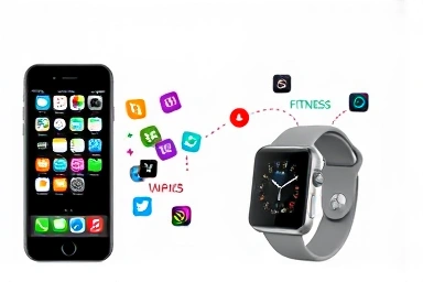 Visualizing smartphone and smartwatch data flow limitations
