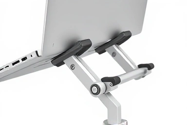 Adjustable laptop stand mechanism for MacBook