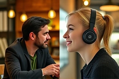 Smart hearing aid enhancing conversation and music