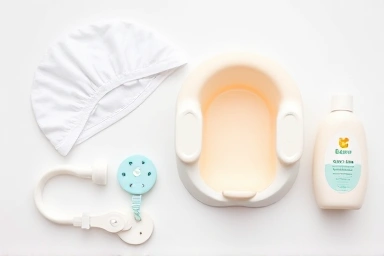 Baby bath accessories for comfortable hair washing