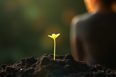 Symbolic image of healing and recovery