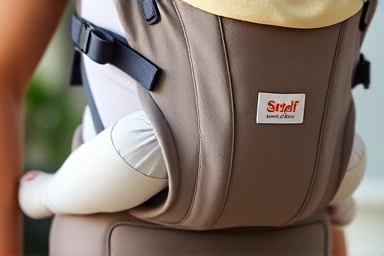 Ergonomic design of a hipseat baby carrier