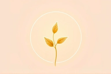 Symbolic image of care and growth in fertility journey.