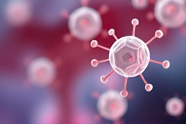 Symbolic image of cellular health and reproductive vitality.
