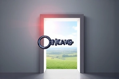 Key unlocking future, AI and language learning metaphor