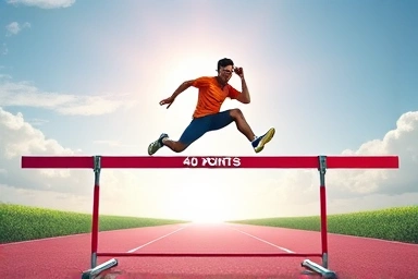Overcoming obstacles, achieving success, passing exams, determination