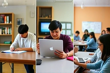 Diverse study methods for civil servant exams