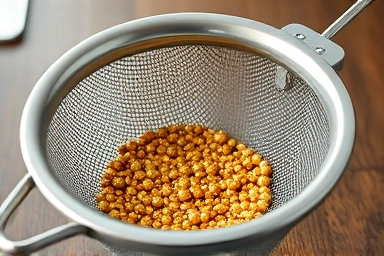 Metaphor of filtering distractions for quality study time.