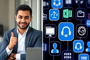 Job interview success with computer skills and certifications.