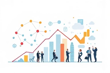 Abstract representation of successful event planning and career growth.