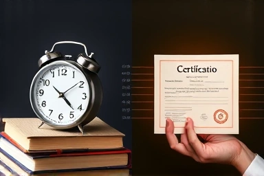Accelerated learning: traditional vs. certificate-based credit bank studies.