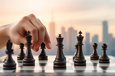 Strategic career move: using certifications like chess pieces in finance.