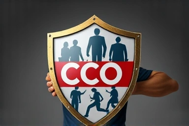 Symbolic shield protecting consumers from financial risks, CCO in background.