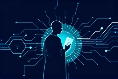 Digital certification symbolizing IT career growth and skill validation.