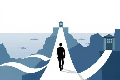 Navigating financial path to security, avoiding risk