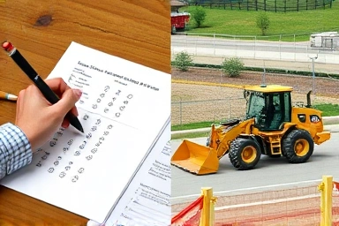 Loader operator license exam preparation: theory and practice.
