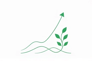 Data analysis and career growth symbol