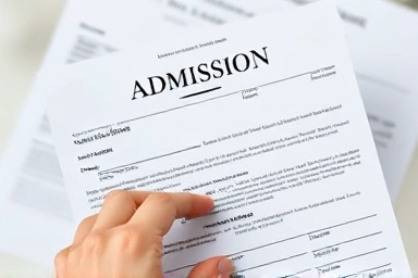 Examining university admission document for strategic planning