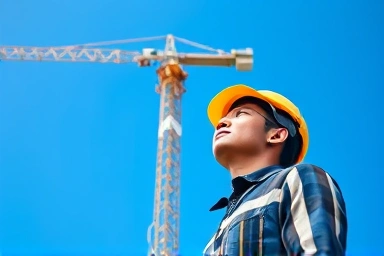 Tower crane operator aspiring for career growth and high income.