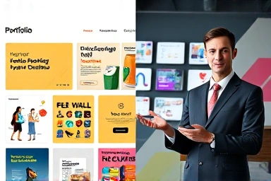 Graphic design portfolio and professional presentation