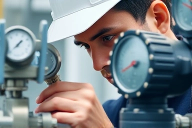 Water quality testing by a professional operator