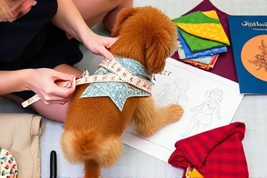 Crafting custom dog clothes: measuring and fabric selection