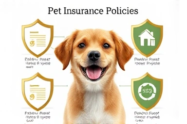Comparing different pet insurance plans for dog health.