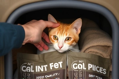 Caring for stray cats: food, shelter, and warmth in winter.
