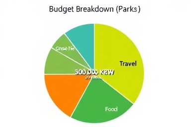 Infographic showing cost breakdown for budget golf trips.