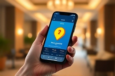 Travel booking app showing accumulating points for hotels.