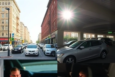 Contrast of parking stress vs. app convenience