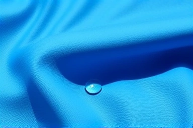 Close-up of quick-drying, flexible kids' rash guard fabric