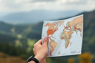 Symbol of freedom from tipping for enjoyable travel.