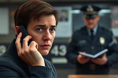 Reporting cash theft to local police and embassy assistance.