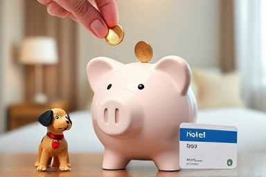 Saving money for pet-friendly travel.