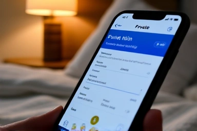 Smartphone booking confirmation for private motel, emphasizing comfort.