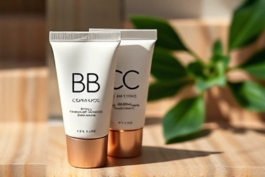 Cosmetic tubes for men's base makeup.