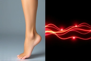 Symbolic representation of smooth skin and improved circulation.