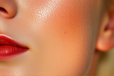 Glowing, healthy skin symbolizing exosome injection benefits