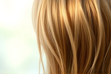 Symbolic image of hair restoration and nourishment
