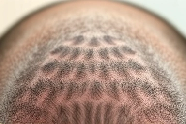 Healthy, clean scalp without dandruff or oiliness.