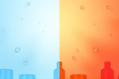 Cooling vs warming sensation for muscle relief