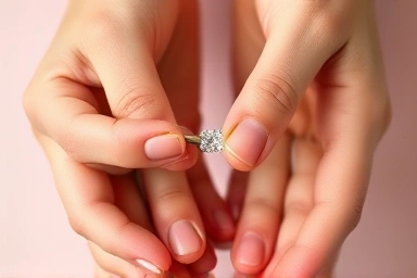 Gentle removal of nail gems at home