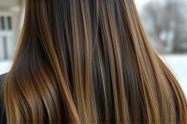 Smooth, shiny, static-free winter hair