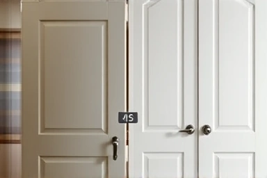 Door slamming vs. slow closing: door closer adjustment effect