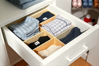 Smart drawer divider for efficient IKEA PAX wardrobe storage