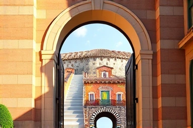 Symbolic gateway to Italy for education and career