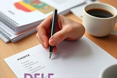 DELE B2 exam preparation, practice test, study materials.